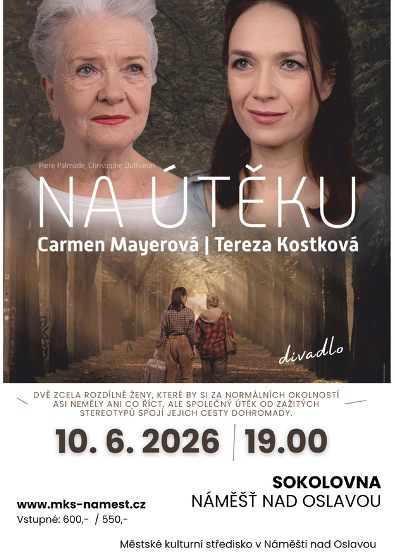 Plakát události Na útěku - divadlo