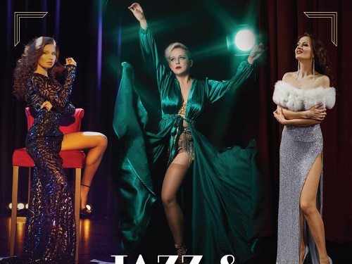 Plakát události Blue Burlesque Show & Jazz Ladies Co.