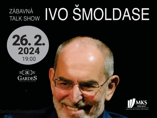 Plakát události Zábavná show Ivo Šmoldase