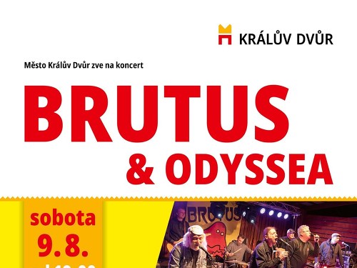 Plakát události Koncert kapely Brutus a Odyssea