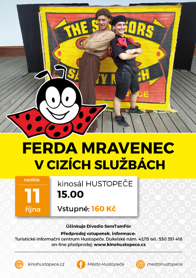 Plakát události Ferda mravenec v cizích službách