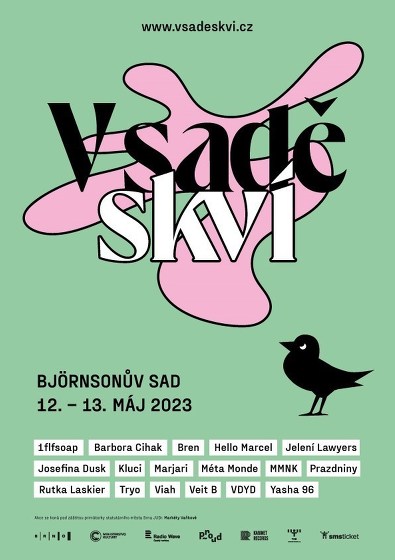 Plakát události V sadě skví 2023