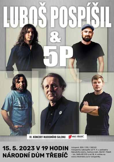 Plakát události Luboš Pospíšil & 5P
