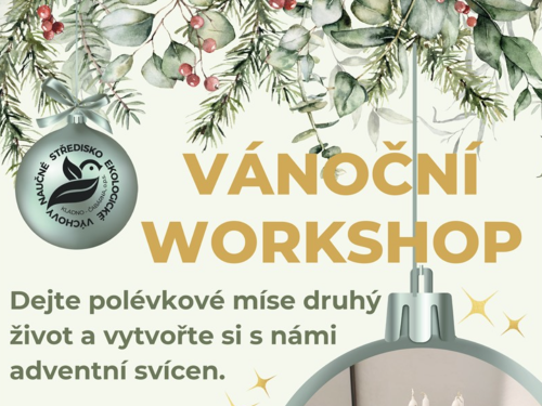 Plakát události Kurz adventní svícen