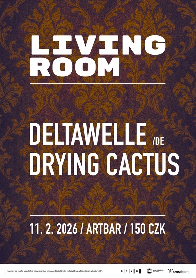 Plakát události Living Room: Deltawelle (DE) | Drying Cactus