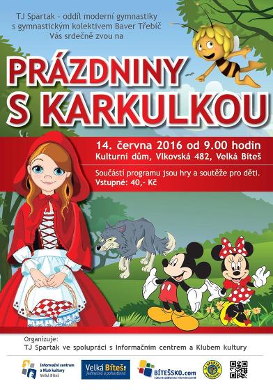Plakát události Prázdniny s Karkulkou