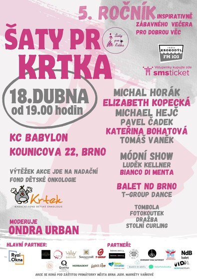 Plakát události Šaty pro Krtka