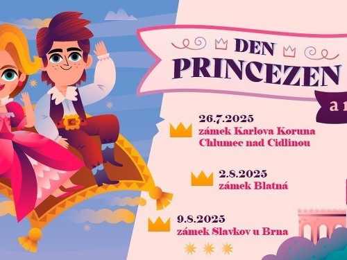 Plakát události Den princezen a rytířů