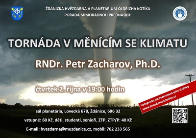 Plakát události Tornáda v měnícím se klimatu