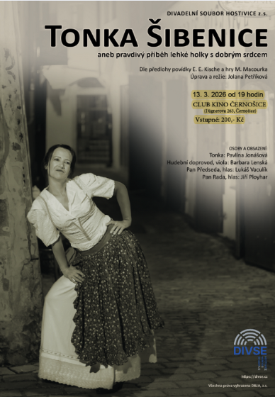 Plakát události Tonka šibenice - divadlo