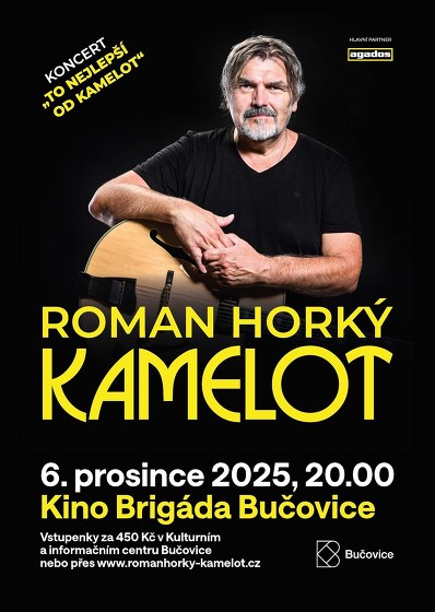 Plakát události Roman Horký a Kamelot