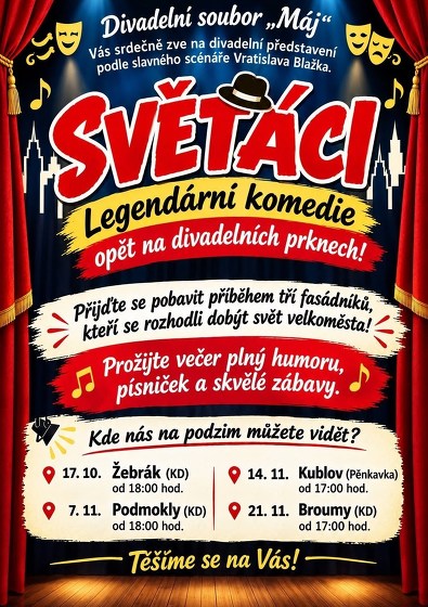 Plakát události Světáci