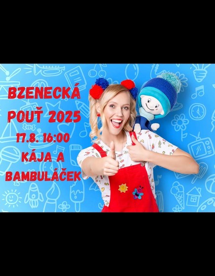 Plakát události Vystoupení Kája a Bambuláček