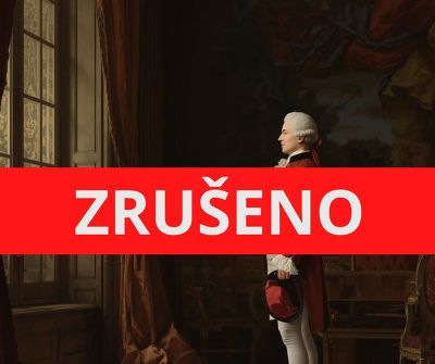 Plakát události Mozart ve Slavkově - ZRUŠENO PRO NEMOC