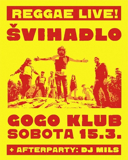 Plakát události ŠVIHADLO + afterparty!