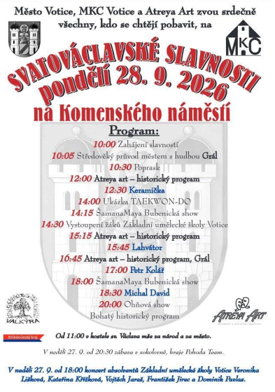 Plakát události Svatováclavské slavnosti