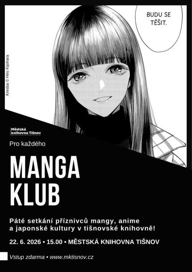 Plakát události Manga klub