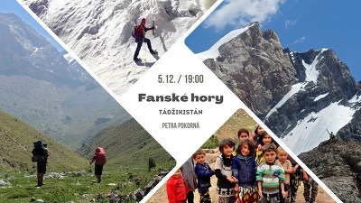 Plakát události Fanské hory - Tádžikistán