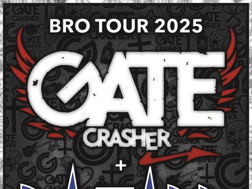Plakát události GATE Crasher a BASTARD v Chrudimi