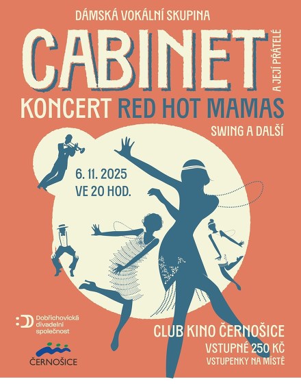 Plakát události Dámská vokální skupina Cabinet