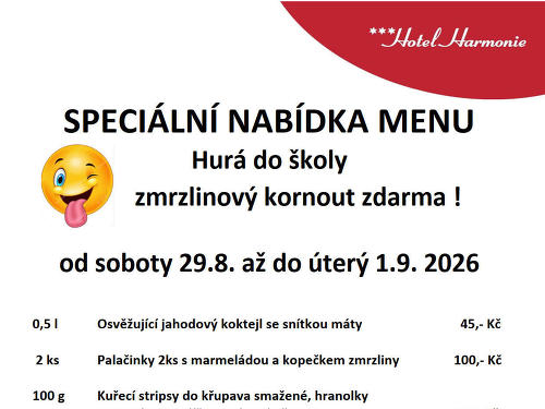 Plakát události Pro školáky - hurá do školy