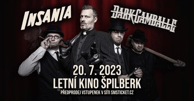 Plakát události Insania + Dark Gamballe