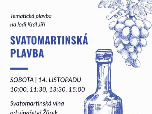 Plakát události Svatomartinská plavba