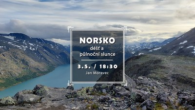 Plakát události Norsko - déšť a půlnoční slunce