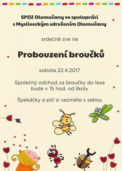 Plakát události Probouzení broučků