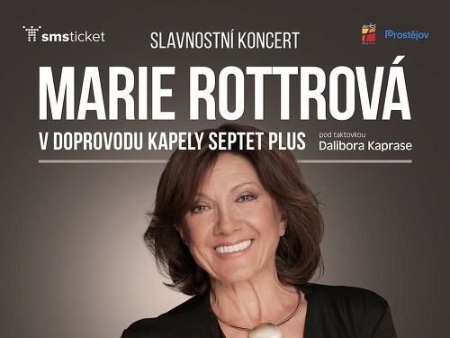 Plakát události Marie Rottrová & Septet Plus Dalibora Kaprase