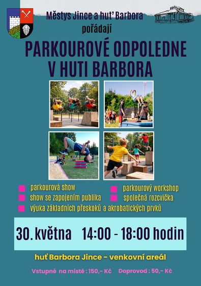 Plakát události Parkourové odpoledne