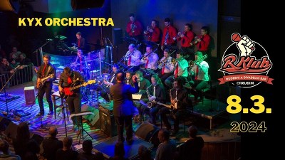 Plakát události Kyx Orchestra - Chrudim