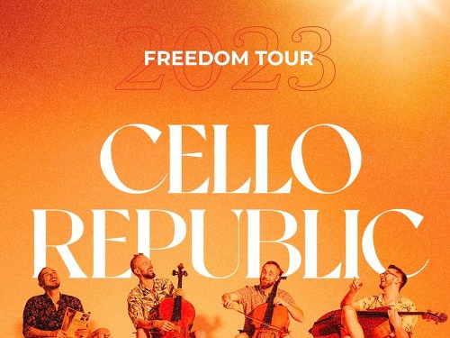 Plakát události Cello Republic na Špilberku