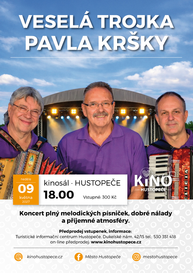 Plakát události Veselá trojka Pavla Kršky