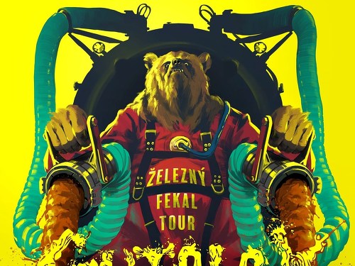 Plakát události Gutalax + Čad - Železný Fekal tour 2023