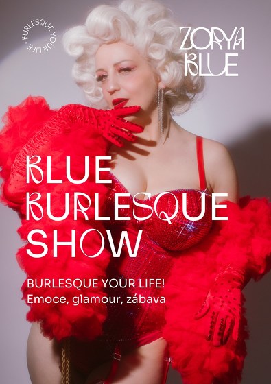Plakát události Blue Burlesque Show