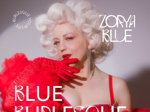 Plakát události Blue Burlesque Show