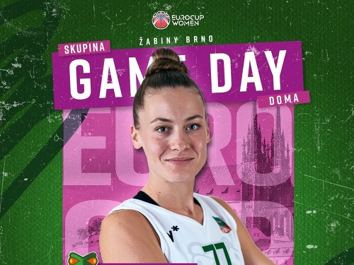 Plakát události EuroCup: Žabiny Brno - Eleftheria Moschatou (GRE)