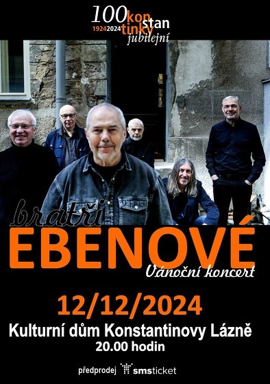 Plakát události BRATŘI EBENOVÉ - Vánoční koncert