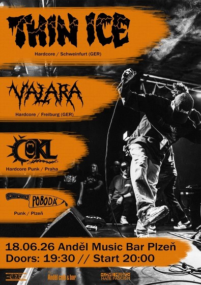 Plakát události Thin Ice | Valara | Čokl | Pobodá