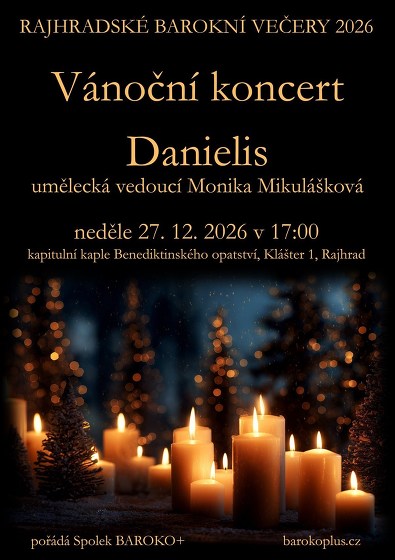 Plakát události Vánoční koncert Danielis
