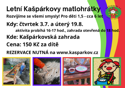 Plakát události Letní matlohrátky