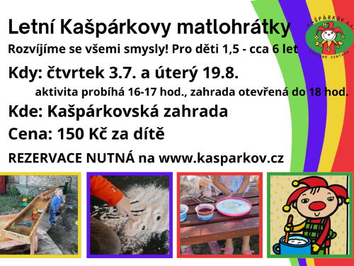 Plakát události Letní matlohrátky