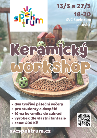 Plakát události Keramický workshop, Letovice