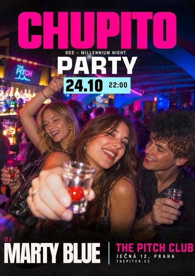 Plakát události CHUPITO PARTY