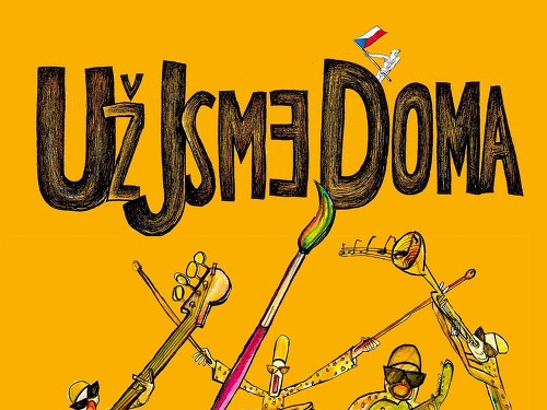Plakát události Už jsme doma 40 let + Ty Syčáci 25 let