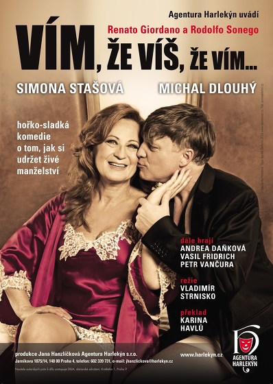 Plakát události Vím, že víš, že vím v Bzenci