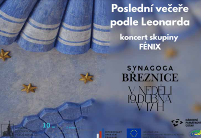 Plakát události Synagoga Březnice – Poslední večeře podle Leonarda – oratorium