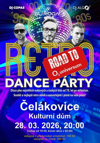 Plakát události Retro dance párty