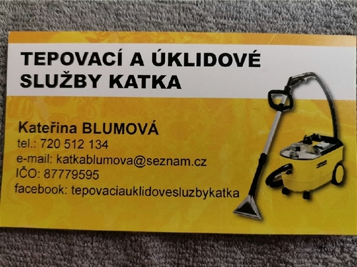 Úklidové a tepovací služby Katka